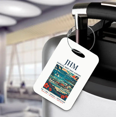 JHM - Poster - Luggage Tag - White