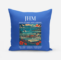 Thumbnail for JHM - Poster - Pillow - Blue