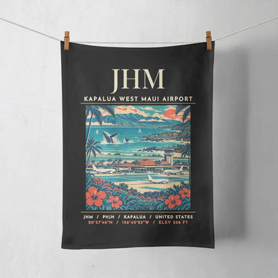 JHM - Poster - Towel - Black