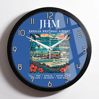 Thumbnail for JHM - Poster - Wall Clock Framed - Blue