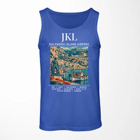 Thumbnail for JKL - Poster - Tank Top - Blue