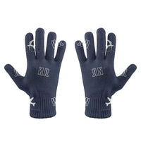 Thumbnail for Joplin Regional Airport (JLN) Gloves - Gloves - Full - Pattern - Navy Blue