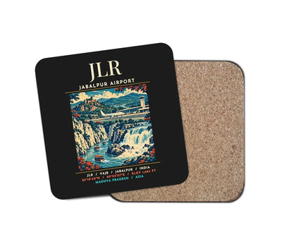 JLR - Poster - Coaster - Black