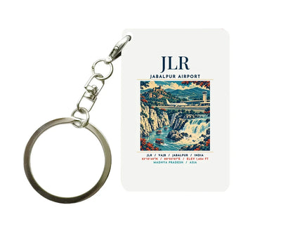 JLR - Poster - Key Chain - White