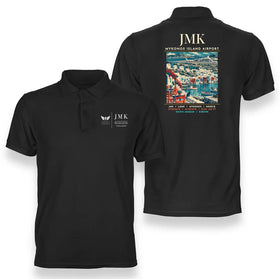 Mykonos Island Airport (JMK) Premium Polo T-Shirts