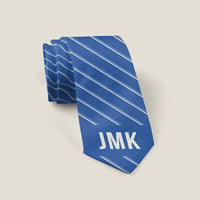 Thumbnail for Mykonos Island Airport (JMK) Ties - Tie - Stripe - Blue