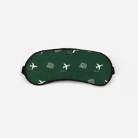 Thumbnail for Johannesburg O.R. Tambo International Airport (JNB) Sleep Masks - Sleep Mask - Pattern - Dark Green