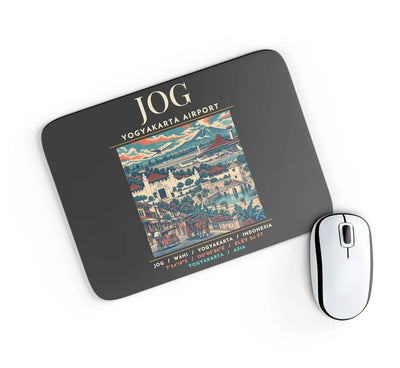 JOG - Poster - Mouse Pad - Black