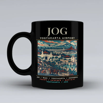 JOG - Poster - Mug - Black