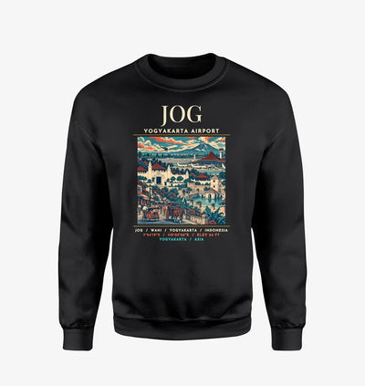 JOG - Poster - Sweatshirt - Black