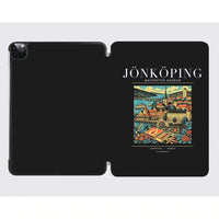Thumbnail for JÖNKÖPING - Poster - iPad Case - Black