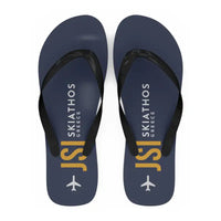 Thumbnail for Skiathos Island National Airport (JSI) Slippers & Flip Flops - Slippers - Flip Flops - Code - Navy Blue