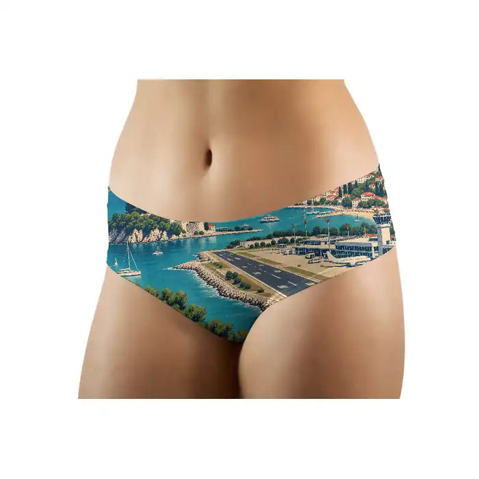 Skiathos Island National Airport (JSI) Women Panties - Scene - Front
