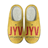 Thumbnail for Jyväskylä Airport (JYV) Slippers & Flip Flops - Slippers - Cotton - Code - Same - Yellow