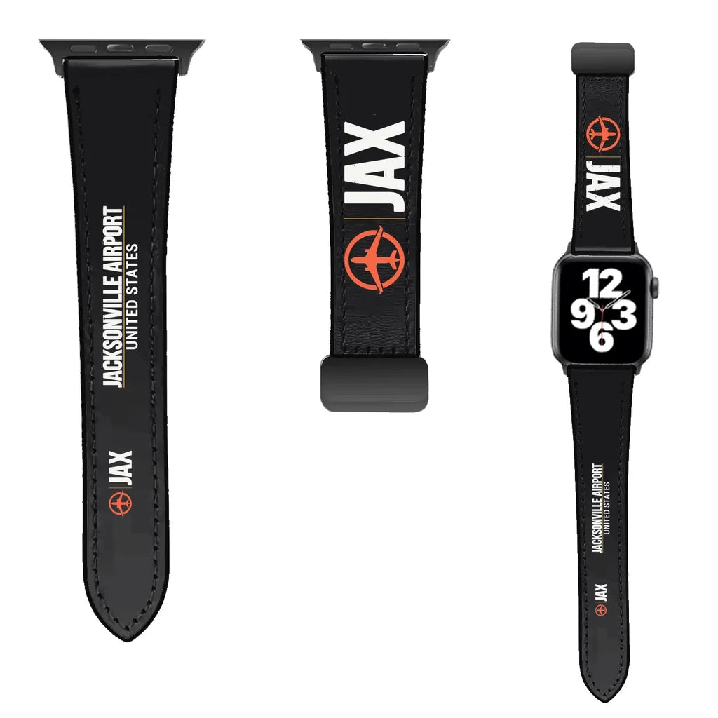 WBV6 | Jacksonville International Airport JAX | Leather - Black