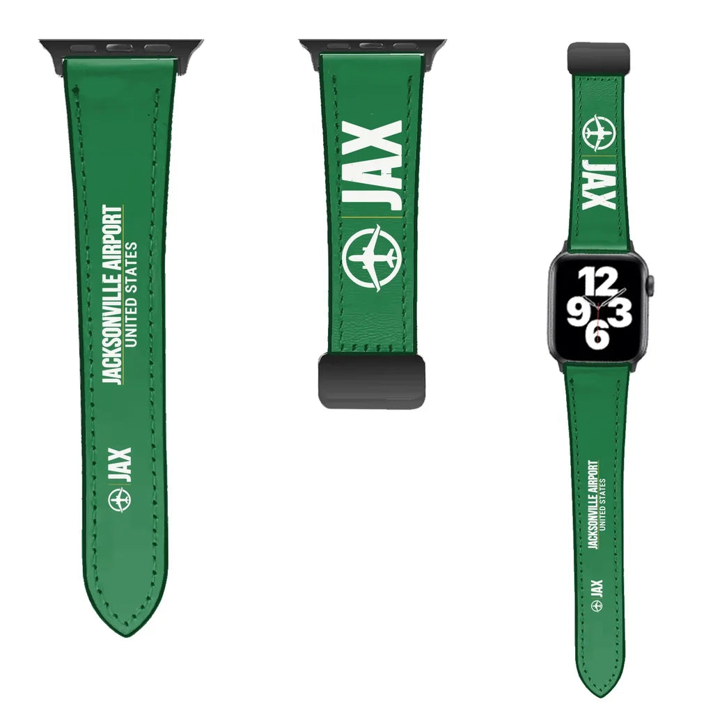 WBV6 | Jacksonville International Airport JAX | Leather - Green