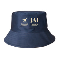 Thumbnail for Jaipur International Airport (JAI) summer hat - dark blue