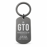 Thumbnail for Jalaluddin Airport GTO - Key Chain - Original Design - Black