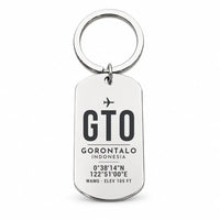 Thumbnail for Jalaluddin Airport GTO - Key Chain - Original Design - Silver