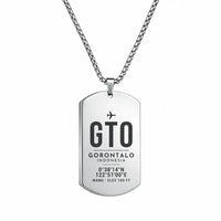 Thumbnail for Jalaluddin Airport GTO - Necklace - Original Design - Silver