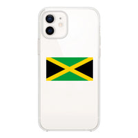 Thumbnail for Jamaica Designed Transparent Silicone iPhone Cases
