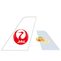 Thumbnail for Japan Airlines (JAL) Designed Tail Shape Badges & Pins