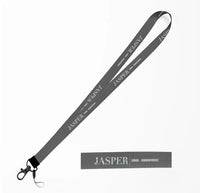 Thumbnail for Jasper City Series lanyard - gray