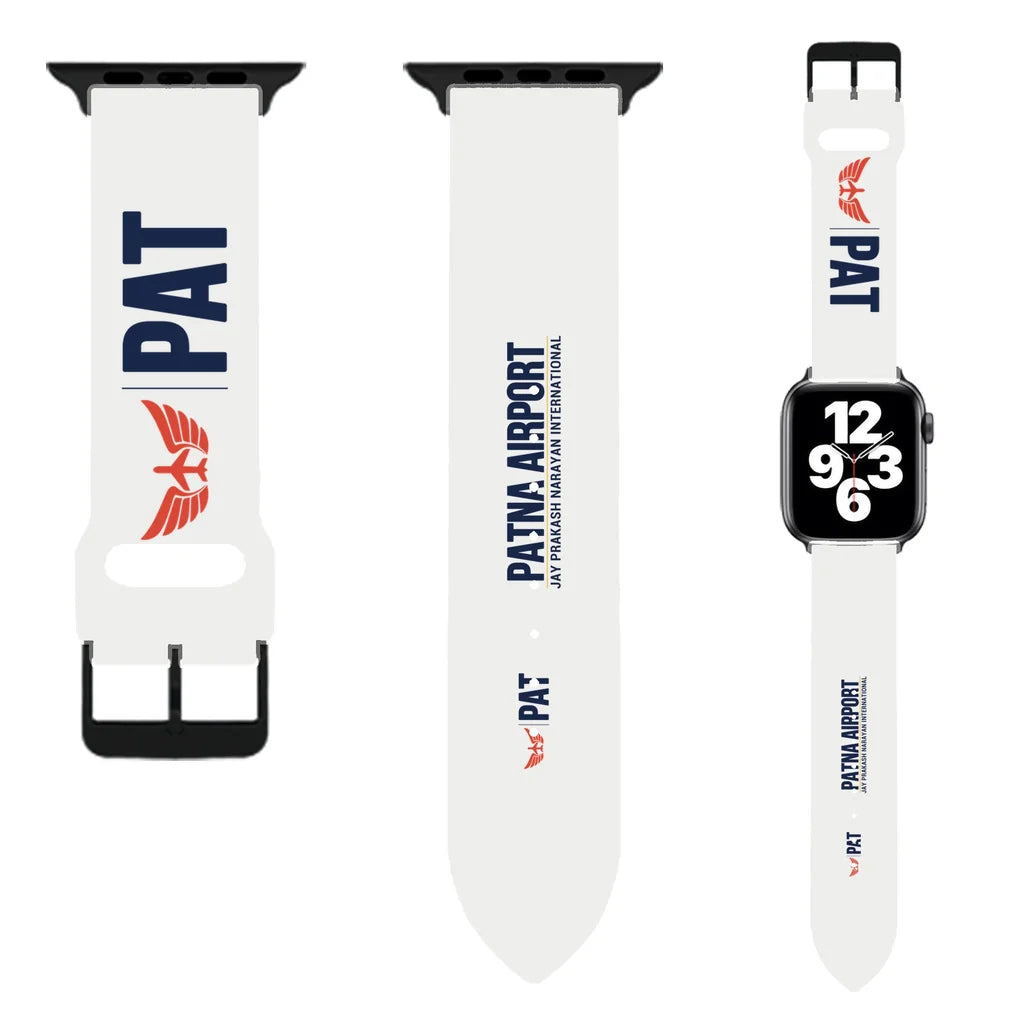 WBV6 | Jay Prakash Narayan International Airport PAT | White (Metal Buckle)