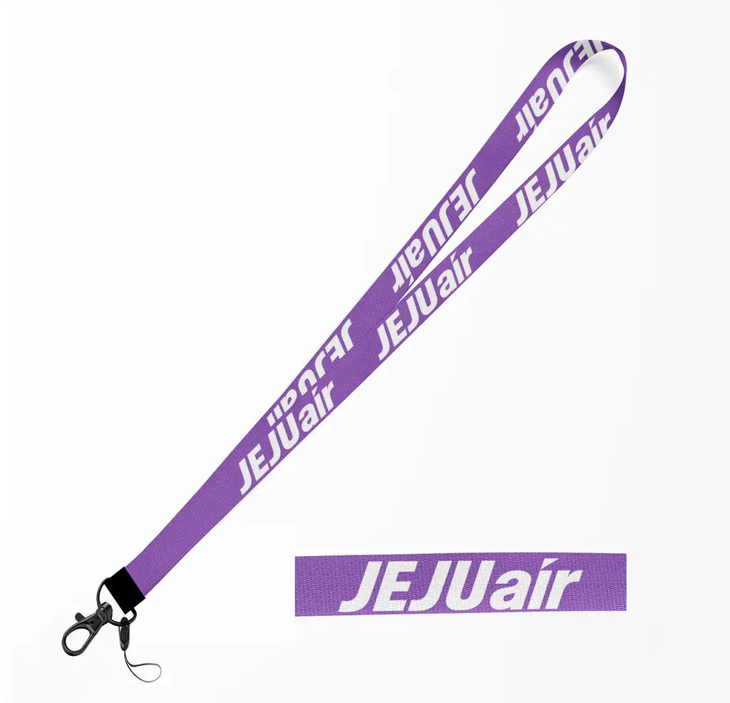Jeju Air lanyard - purple