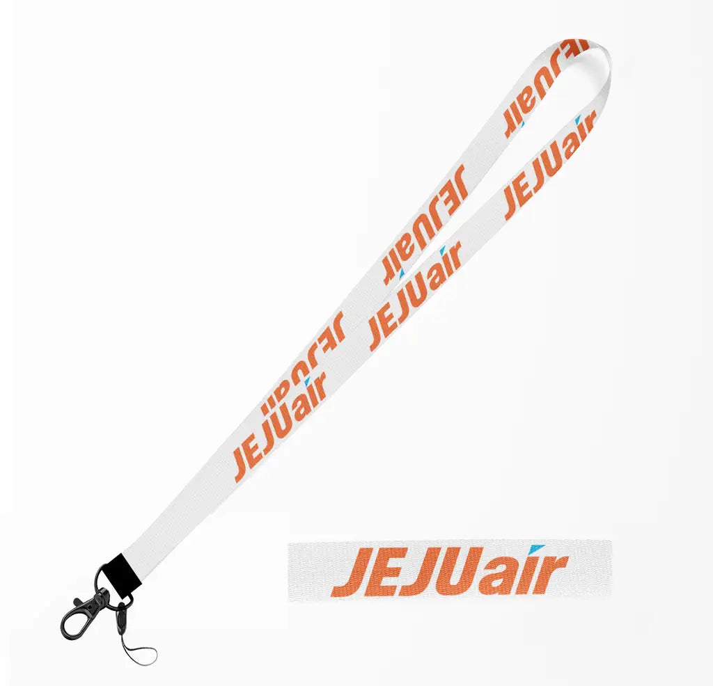 Jeju Air lanyard - white
