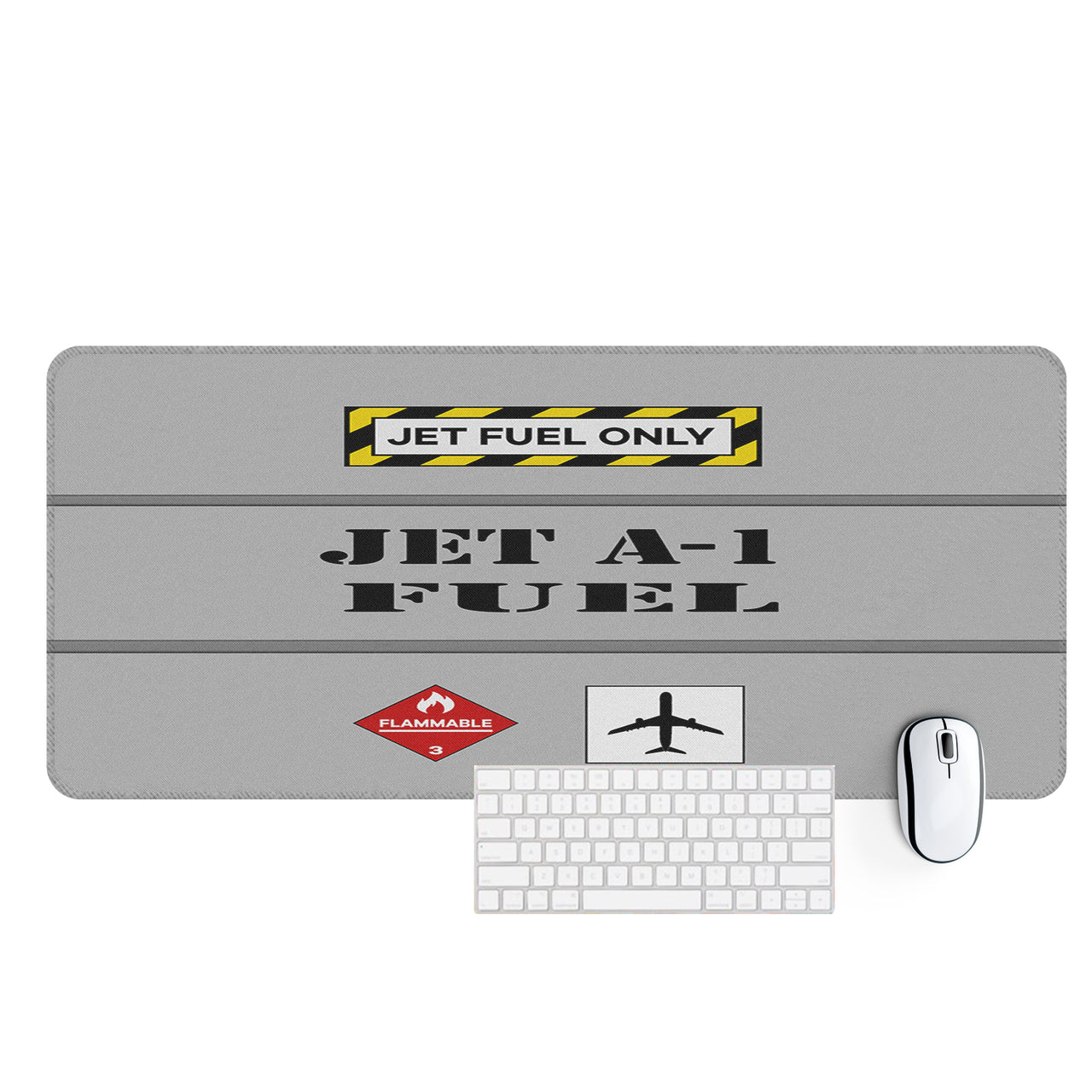 Jet Fuel Only Designed Desk Mats