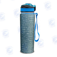 Thumbnail for Jet Planes & Airport Signs Designed Sports Kettles