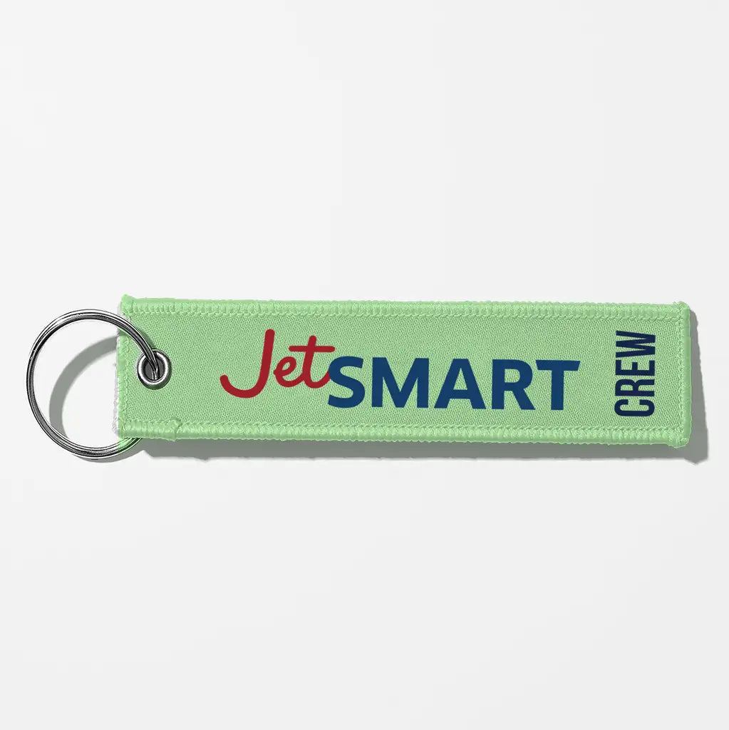 JetSmart Airlines Crew & Staff Tag Key Chains - Light Green - Crew