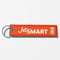 Thumbnail for JetSmart Airlines Crew & Staff Tag Key Chains - Orange - Crew
