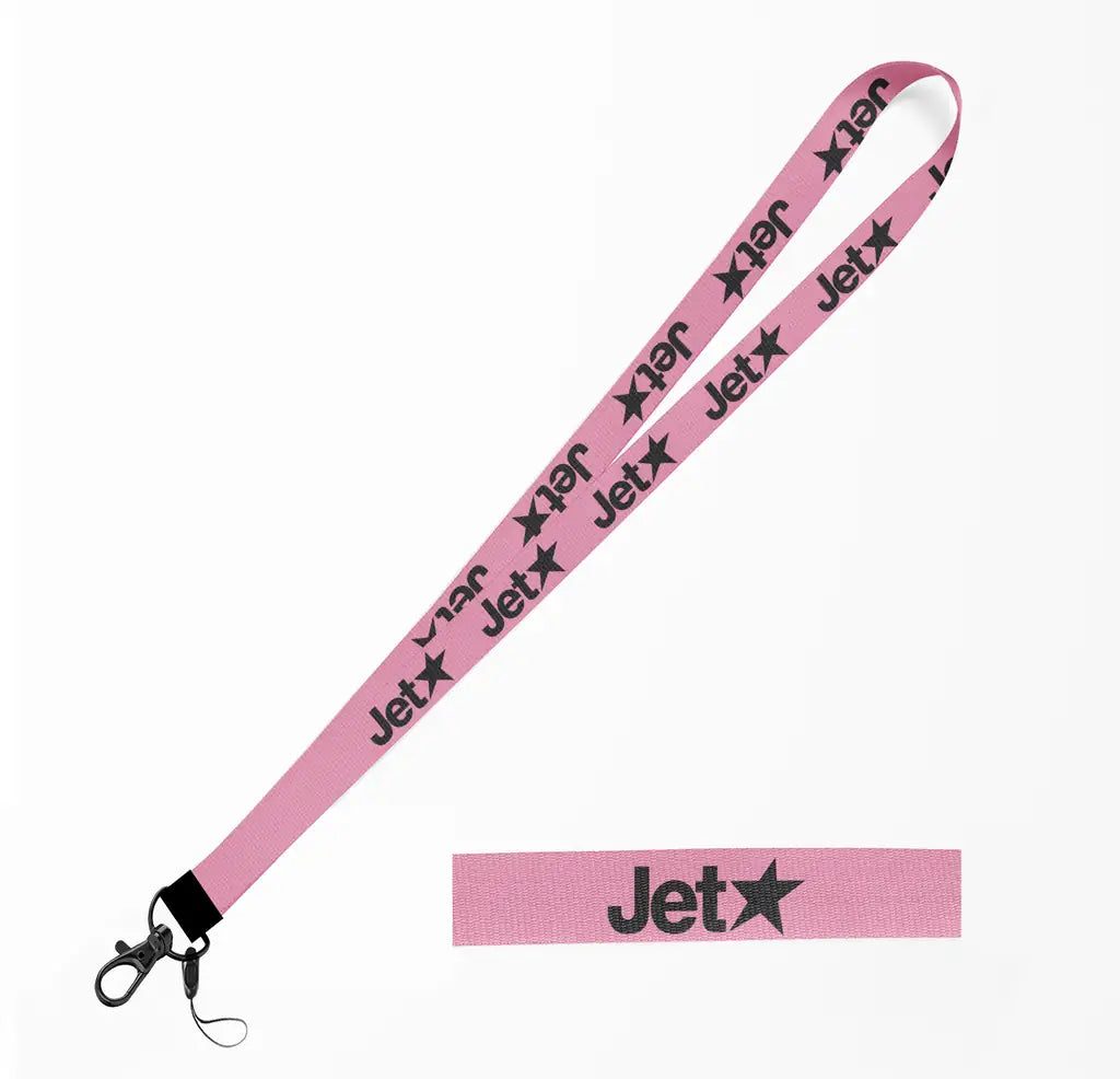 Jetstar Airlines lanyard - pink