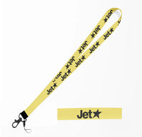 Thumbnail for Jetstar Airlines lanyard - yellow