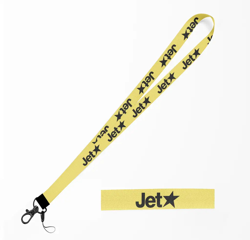 Jetstar Airlines lanyard - yellow