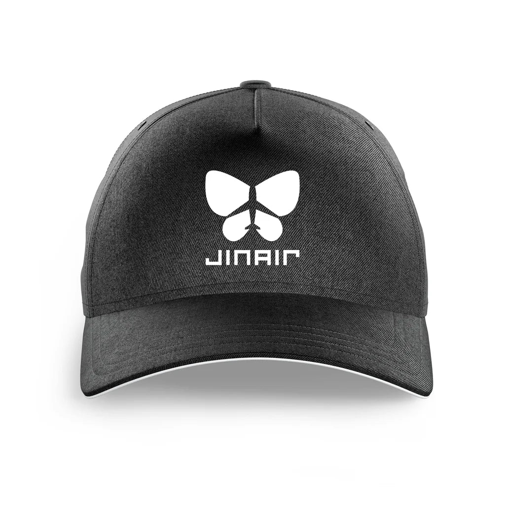 Jin Air Airlines printed hat - black
