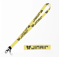Thumbnail for Jin Air Airlines lanyard - yellow