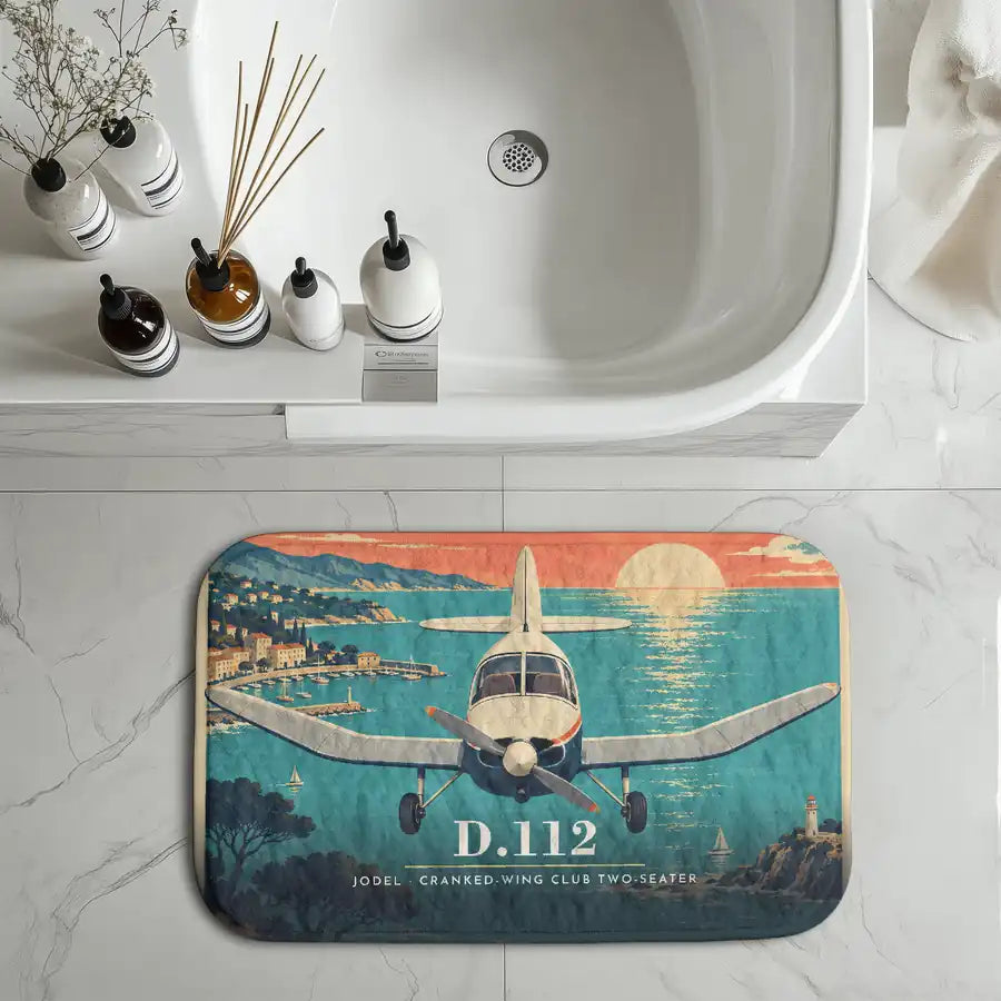 Jodel D.112 - 3D - Bath Mat