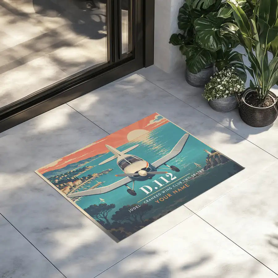 Jodel D.112 - 3D + Name - Door Mat