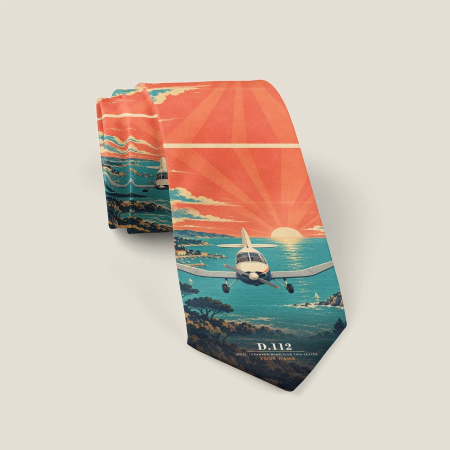 Jodel D.112 - 3D + Name - Tie - Full Print