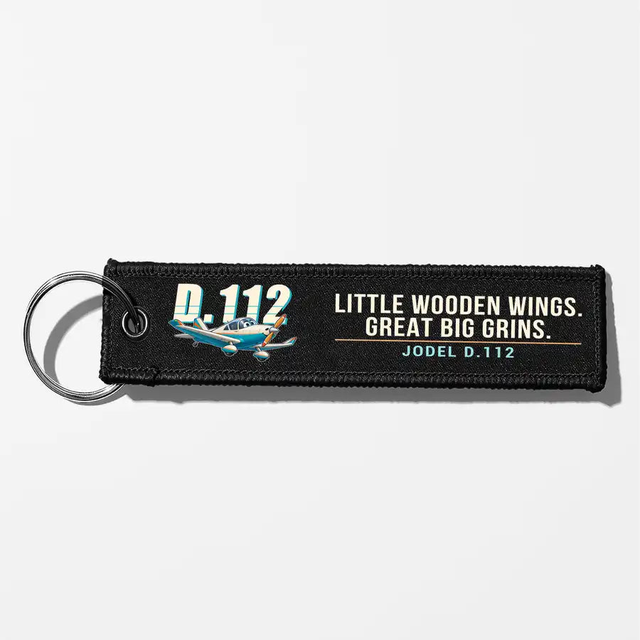 Jodel D.112 Aviator Key Chains - Black - Cartoon
