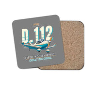 Thumbnail for Jodel D.112 - Cartoon - Coaster - Gray