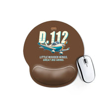 Thumbnail for Jodel D.112 - Cartoon - Ergonomic Mouse Pad - Brown