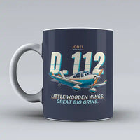 Thumbnail for Jodel D.112 - Cartoon - Mug - Dark Blue