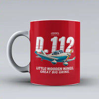 Thumbnail for Jodel D.112 - Cartoon - Mug - Red