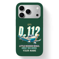 Thumbnail for Jodel D.112 - Cartoon + Name - MagSafe iPhone 17 Pro - Dark Green