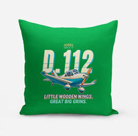 Thumbnail for Jodel D.112 - Cartoon - Pillow - Green