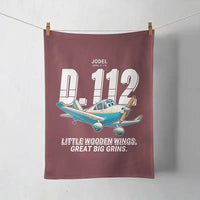 Thumbnail for Jodel D.112 - Cartoon - Towel - Dark Red